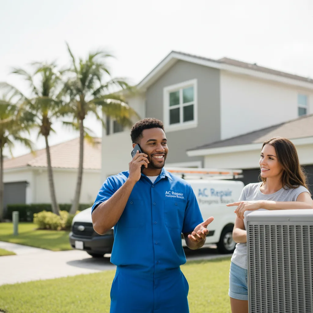 AC Repair Pompano Beach customer support in Carmichael